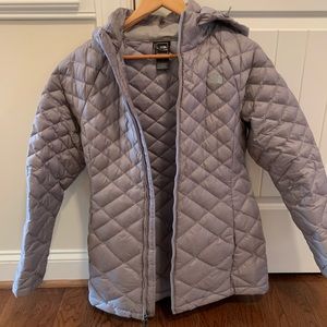 The North Face hooded down fill parka
